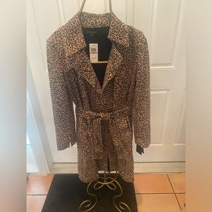 Stylish Cortina leopard coat